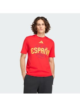 adidas adidas Koszulka techniczna 164288 Czerwony Regular Fit