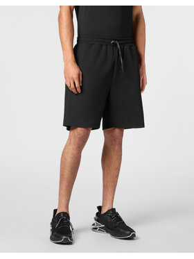 Plein Sport Plein Sport Szorty 22997 Czarny Jogger Fit