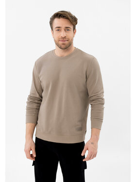 Volcano Volcano Bluza B-BARRY Beżowy Regular Fit