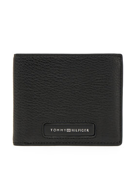 Tommy Hilfiger Tommy Hilfiger Portafoglio grande da uomo Th Monogram Extra Cc And Coin AM0AM13253 Nero