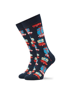 Happy Socks Happy Socks Chaussettes hautes unisex HSS01-6500 Bleu marine