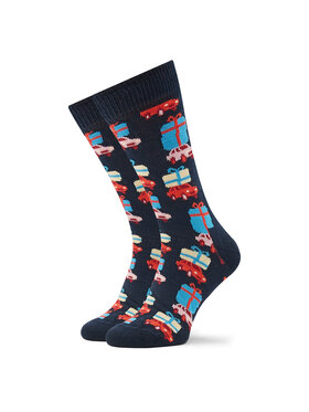 Happy Socks Happy Socks Unisex Magasszárú Zokni HSS01-6500 Sötétkék