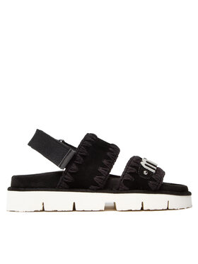 Mou Mou Σανδάλια New Bio Sandal SW461001A Μαύρο