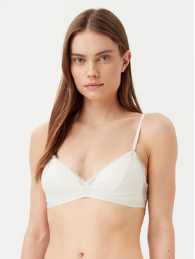 Calvin Klein Underwear Calvin Klein Underwear Bralette melltartó 000QF7974E Ekru