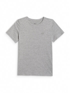 4F 4F T-Shirt BASIC+ Γκρι Oversize
