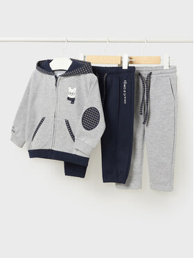 Mayoral Mayoral 2er-Set Jogginghosen und Sweatshirt 2815 Grau Regular Fit