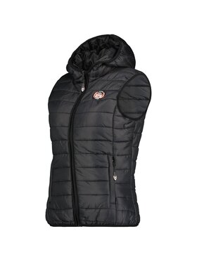 Geographical Norway Geographical Norway Kamizelka WW1198F/GNO-BLACK Czarny Regular Fit