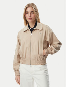 Lacoste Lacoste Kurtka przejściowa BF5305 Beżowy Relaxed Fit