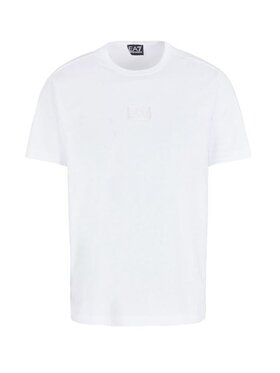 EA7 Emporio Armani EA7 Emporio Armani Bluzka regular Biały Regular Fit