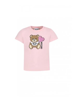 LOVE MOSCHINO LOVE MOSCHINO T-shirt hdm06k_lba00_50209 Rosa Regular Fit
