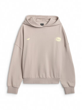 4F 4F Bluza TASTE THE GLOW Szary Oversize