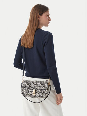 Tommy Hilfiger Tommy Hilfiger Дамска чанта Th Heritage Conv Crossover Jacqu AW0AW19322 Тъмносин