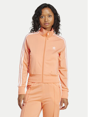 adidas adidas Felpa adicolor Classics Firebird JC8264 Arancione Regular Fit