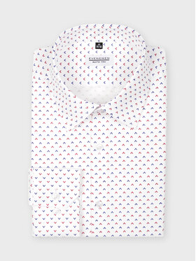 Evenemen Evenemen Koszula STAMPA K76558 Biały Slim Fit