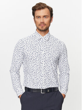 Boss Boss Cămașă P-Liam-Kent-C 50503538 Alb Regular Fit