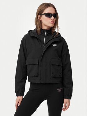 Reebok Reebok Prehodna jakna Agata RK25681CCW Črna Regular Fit