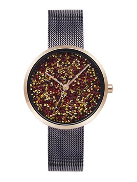 Obaku Obaku Zegarek V289LHVNMN Brązowy