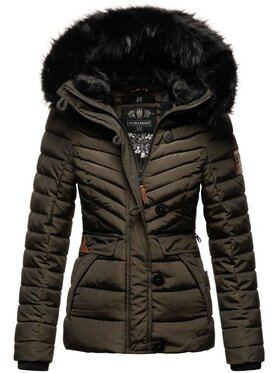 Navahoo Navahoo Kurtka zimowa Wisteriaa Czarny Casual Fit
