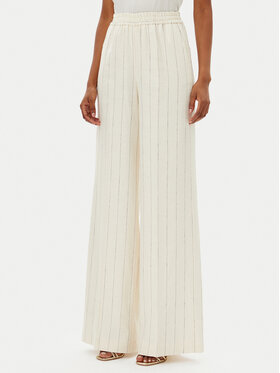 Kontatto Kontatto Palazzohose MA3008C Écru Wide Leg