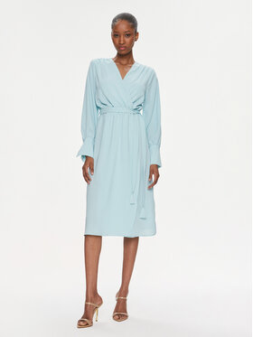 Rinascimento Rinascimento Kleid für den Alltag CFC0117654003 Himmelblau Regular Fit