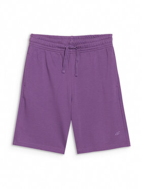 4F 4F Szorty sportowe TSHOM685 Fioletowy Oversize