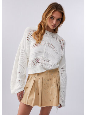 Liu Jo Liu Jo Maglione WA6419MA86R10701 Bianco Regular Fit