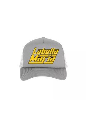 LaBellaMafia LaBellaMafia Czapka z daszkiem GREY & YELLOW Szary