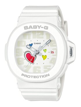 Baby-G Baby-G Zegarek Casio-BGA-10-7AER Biały