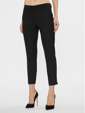 Marella Marella Текстилни панталони Prua 2331361636200 Черен Regular Fit