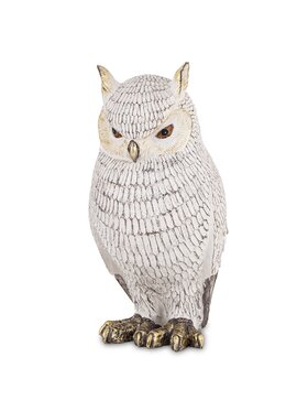 MIAhome MIAhome Figurka sowa NOCTUA-2 Biały