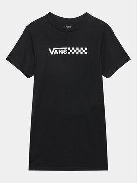 Vans Vans Vestito da giorno Chalkboard Relaxed Tee Dress VN000AEJ Nero Relaxed Fit