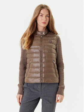 Tommy Hilfiger Tommy Hilfiger Bezrękawnik WW0WW45499 Brązowy Regular Fit