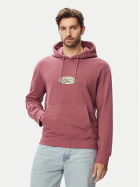 Guess Jeans Guess Jeans Majica dugih rukava M6YQ07 K3996 Ljubičasta Regular Fit
