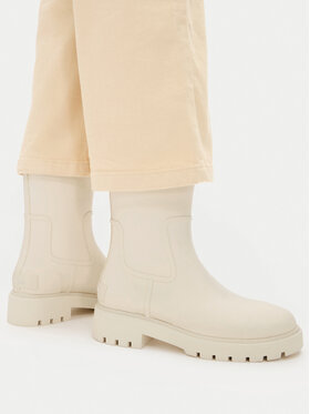 Calvin Klein Jeans Calvin Klein Jeans Γαλότσες Mid Rainboot Rubber YW0YW02004 Εκρού