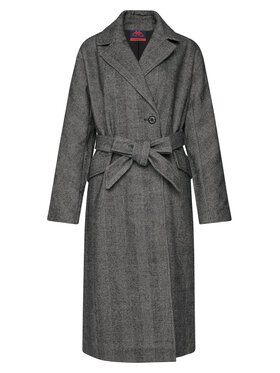 Robe di Kappa Robe di Kappa Παλτό μεταβατικό Jeannie 62123UW Μαύρο Regular Fit