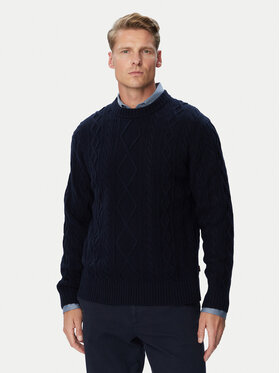 BOSS BOSS Kampsun 50571421 Tumesinine Regular Fit