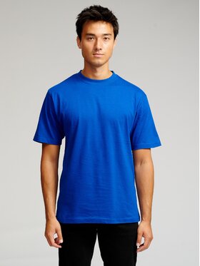 TeeShoppen TeeShoppen T-Shirt 'Oversized Collection' Niebieski Oversize