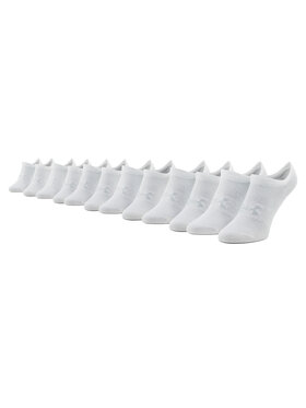 Under Armour Under Armour Zestaw 6 par niskich skarpet unisex Ua Essential No Show 1370542-100 Biały