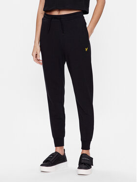 Lyle & Scott Lyle & Scott Teplákové nohavice MLW1610V Čierna Regular Fit
