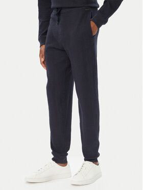 BOSS BOSS Pantaloni trening Structure 50540577 Bleumarin Regular Fit