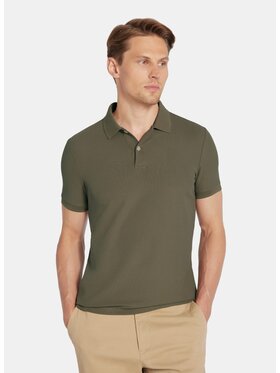Pako Lorente Pako Lorente Polo P25WF-TX-003 Zielony Classic Fit