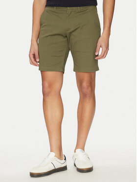 Tommy Hilfiger Tommy Hilfiger Pantalon scurți din material Brooklyn MW0MW23563 Verde Regular Fit