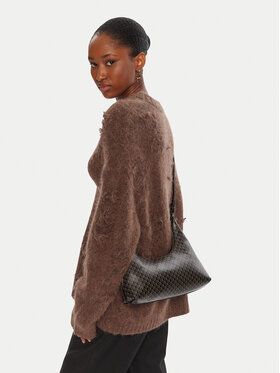 Calvin Klein Calvin Klein Kabelka Emblem Aop Conv Shoulder Bag LV04F3298G Čierna