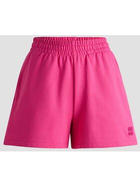 HUGO HUGO Szorty materiałowe 50536943 10249110 675 Różowy Regular Fit