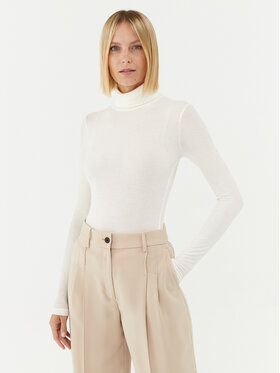 Bruuns Bazaar Bruuns Bazaar Rolák Angela BBW1070N Bílá Slim Fit