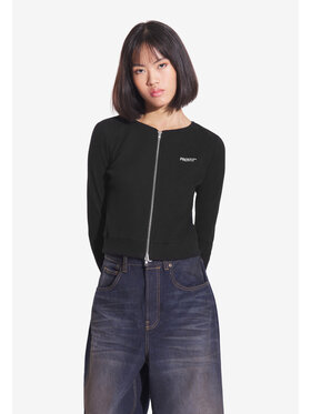 PROSTO. PROSTO. Bluzka Ribbed Czarny Regular Fit