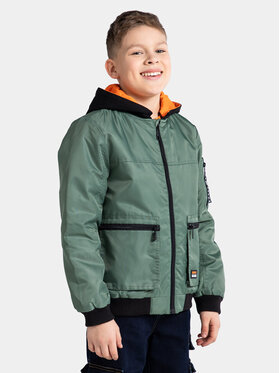 Coccodrillo Coccodrillo Демісезонна куртка WC4152705OBK Зелений Regular Fit