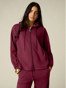 Oltre Oltre Felpa G880J004757N036 Bordeaux Regular Fit