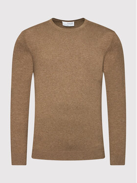 Selected Homme Selected Homme Svetr Berg 16074682 Hnědá Regular Fit
