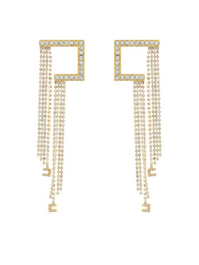 Elisabetta Franchi Elisabetta Franchi Kõrvarõngad OR-33-B47E2-V300 Kuldne
